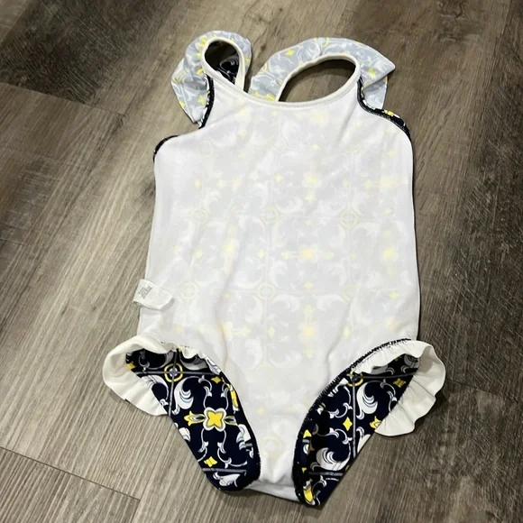 Janie and Jack one piece swimsuit size 5 - Picture 10 of 10